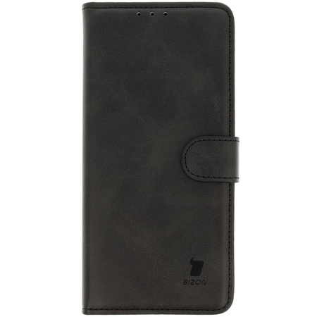 Etui z klapką Bizon Case Pocket do Xiaomi Redmi Note 14 5G / Poco M7 Pro 5G, czarne