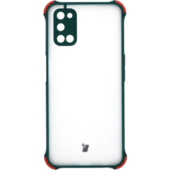 Etui Bizon Case AntiShock Hybrid do Oppo A52, A72, A92, ciemnozielone