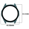 Etui ze szkłem do zegarka Bizon Case+Glass Watch do Huawei Watch GT6 46 mm, zielone
