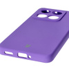 Silikonowe etui Bizon Soft Case do Xiaomi 14T, fioletowe
