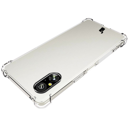 Etui + 2x szkło hartowane + szkiełko na obiektyw Bizon Case Clear Pack do Sony Xperia 5 V