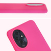 Silikonowe etui Bizon Soft Case do Honor 200, neonowo-różowe