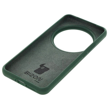 Silikonowe etui Bizon Soft Case do Xiaomi 15 Ultra, ciemnozielone