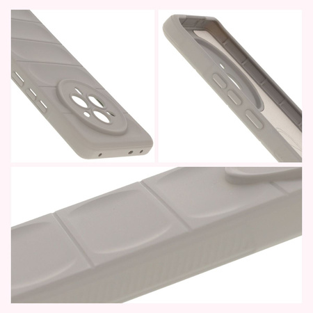 Pancerne etui Bizon Case Tur do Realme 14 Pro 5G, jasnoszare