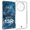 Elastyczne etui + 2x szkło Bizon Case Clear Pack do OnePlus 13R, przezroczyste