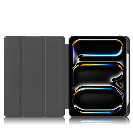 Etui Bizon Case Tab Lizard do iPad Pro 11" 2025 / 2024, czerwone