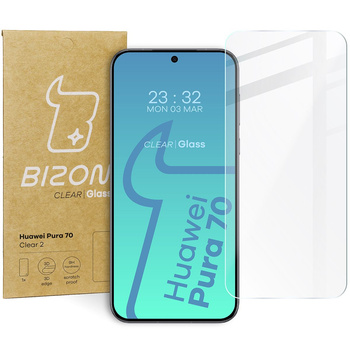 Szkło hartowane Bizon Glass Clear 2 do Huawei Pura 70
