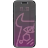 Prywatyzujące szkło hybrydowe Bizon Glass Mule Shadow do iPhone 16, matowe