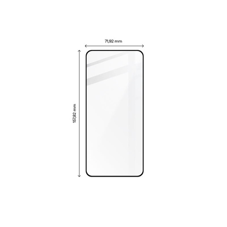 Szkło hartowane Bizon Glass Edge 2 do Xiaomi 12T / 12T Pro, czarne