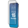 Szkło hartowane z ramką do łatwej aplikacji Bizon Glass Aplikator do iPhone 15 Pro Max, 2 sztuki