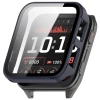 Etui ze szkłem do zegarka Bizon Case+Glass Watch do Garmin Venu X1, niebieskie