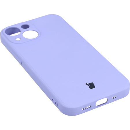 Etui Bizon Case Silicone do iPhone 13 Mini, fioletowe