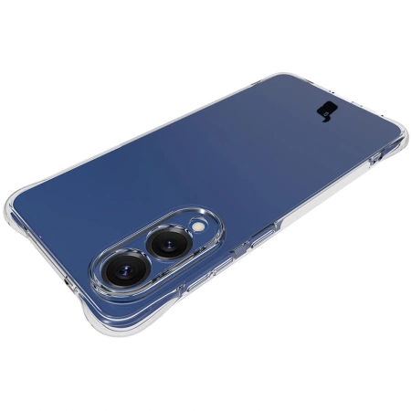 Elastyczne etui + 2x szkło hartowane Bizon Case Clear Pack do Galaxy S25 Edge