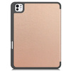 Etui Bizon Case Tab Lizard do iPad Pro 11" 2025 / 2024, różowozłote