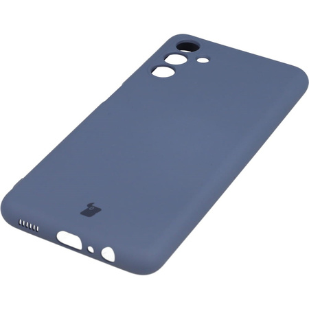 Etui Bizon Case Silicone do Galaxy A13 5G, szare