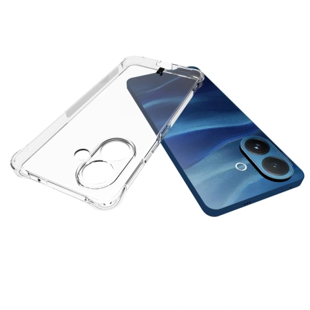 Elastyczne etui Bizon Case Salpa do Vivo V60 Lite 5G, przezroczyste