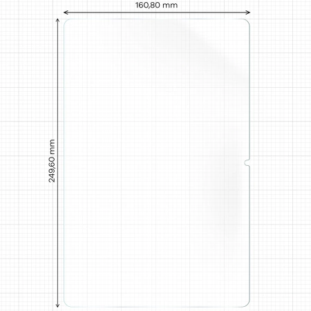 Folia imitująca papier Bizon Film Tab Papirus Duo do Xiaomi Redmi Pad 2, 2 sztuki