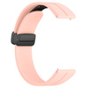 Silikonowy pasek Bizon Strap Watch Silicone L do Quick Release 22 mm, różowy