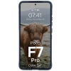 Pancerne etui Bizon Case Tur do Xiaomi Poco F7 Pro, granatowe