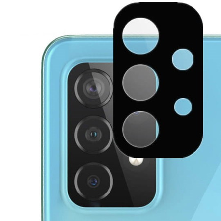 Szkło na aparat Bizon Glass Silk Lens dla Galaxy A52s 5G, A52 4G/5G, A72 4G/5G, 2 sztuki