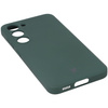 Etui Bizon Case Silicone Sq do Galaxy S23, ciemnozielone