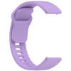 Pasek silikonowy do smartwatcha, Bizon Strap Watch Silicone Pro H, Quick Release 22 mm, fioletowy
