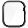 Etui ze szkłem do zegarka Bizon Case+Glass Watch do Apple Watch 11 / 10 (46mm), czarne