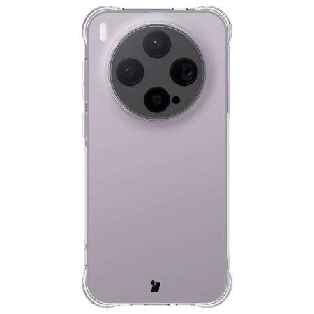 Elastyczne etui + 2x folia na ekran Bizon Case Clear Pack do Vivo X300