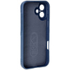 Pancerne etui Bizon Case Tur do iPhone 16 Plus, granatowe