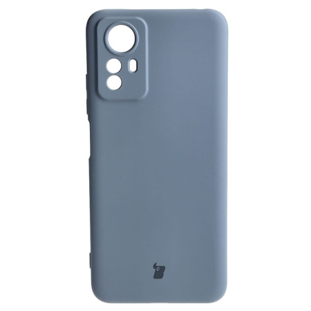 Etui Bizon Case Silicone do Xiaomi Redmi Note 12S, szare