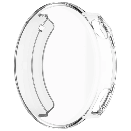 Etui z osłoną ekranu Bizon Case Watch Felipe do Xiaomi Watch S4 41 mm, przezroczyste
