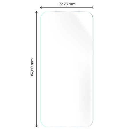 Folia hydrożelowa na ekran Bizon Glass Hydrogel, Galaxy A72, 2 sztuki