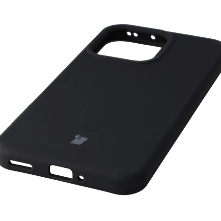 Silikonowe etui Bizon Soft Case do Oppo Reno 14, czarne