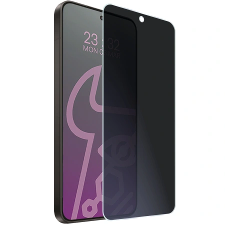 Prywatyzujące szkło hybrydowe Bizon Glass Mule Shadow do Xiaomi 15, matowe