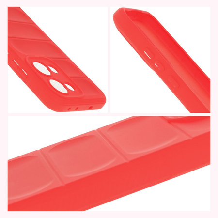 Pancerne etui Bizon Case Tur do Oppo Reno13, czerwone