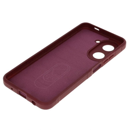 Pancerne etui Bizon Case Tur do Xiaomi Redmi A5 4G / POCO C71 4G, burgundowe