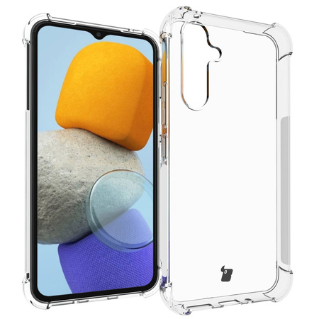 Etui + 2x szkło + obiektyw Bizon Case Clear Pack do Samsung Galaxy A54 5G, przezroczyste