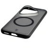 Etui z pierścieniem magnetycznym Bizon Case MatteO do Huawei Pura 80 Pro / Pro Plus, przydymione-czarne