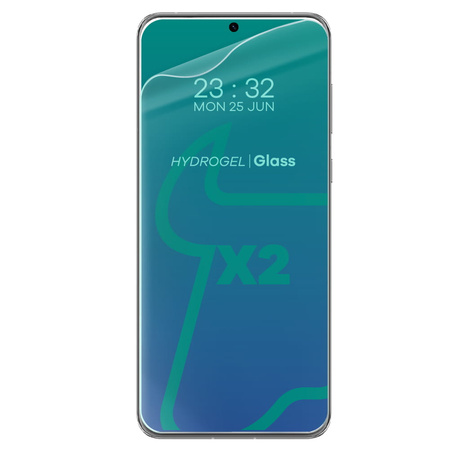 Folia hydrożelowa na ekran Bizon Glass Hydrogel Front Duo do Huawei P60 Pro, 2 sztuki