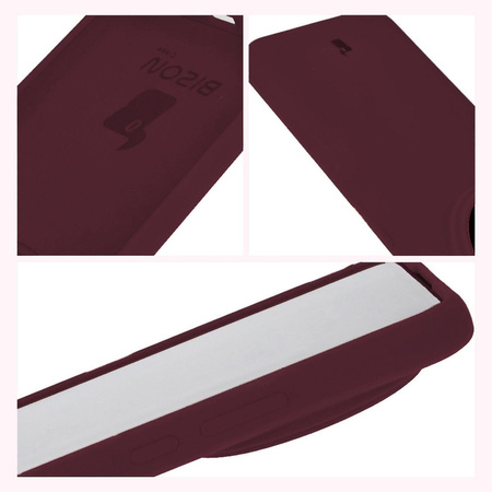 Etui silikonowe Bizon Soft Case do Xiaomi 14 Ultra, ciemnofioletowe