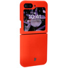 Silikonowe etui Bizon Soft Case do Galaxy Z Flip7 FE / Z Flip6, czerwone