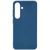 Etui Bizon Case Łupka do Galaxy S24, niebieskie