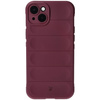 Pancerne etui Bizon Case Tur do iPhone 15 Plus, burgundowe