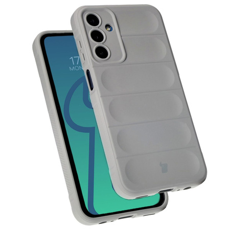 Pancerne etui Bizon Case Tur do Galaxy M15 5G, jasnoszare