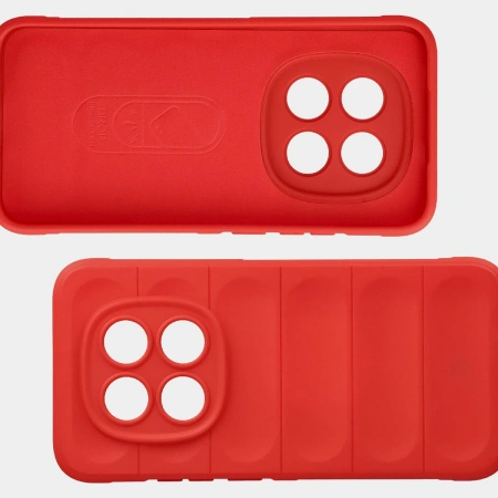 Pancerne etui Bizon Case Tur do Xiaomi Redmi Note 15 Pro 5G, czerwone