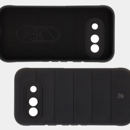 Pancerne etui Bizon Case Tur do Google Pixel 9a, czarne