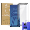 2x Szkło + szybka na aparat Bizon Edge Pack do Realme GT Neo 3