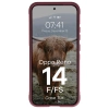 Pancerne etui Bizon Case Tur do Oppo Reno 14 F / 14 FS, burgundowe