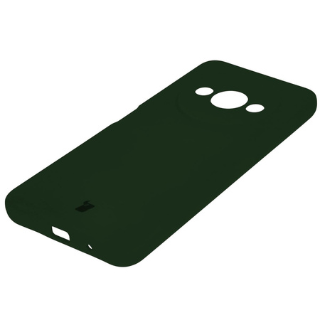 Etui silikonowe Bizon Soft Case do Xiaomi Redmi A3 4G, ciemnozielone