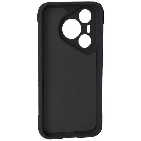 Pancerne etui Bizon Case Tur do Huawei Pura 70, czarne